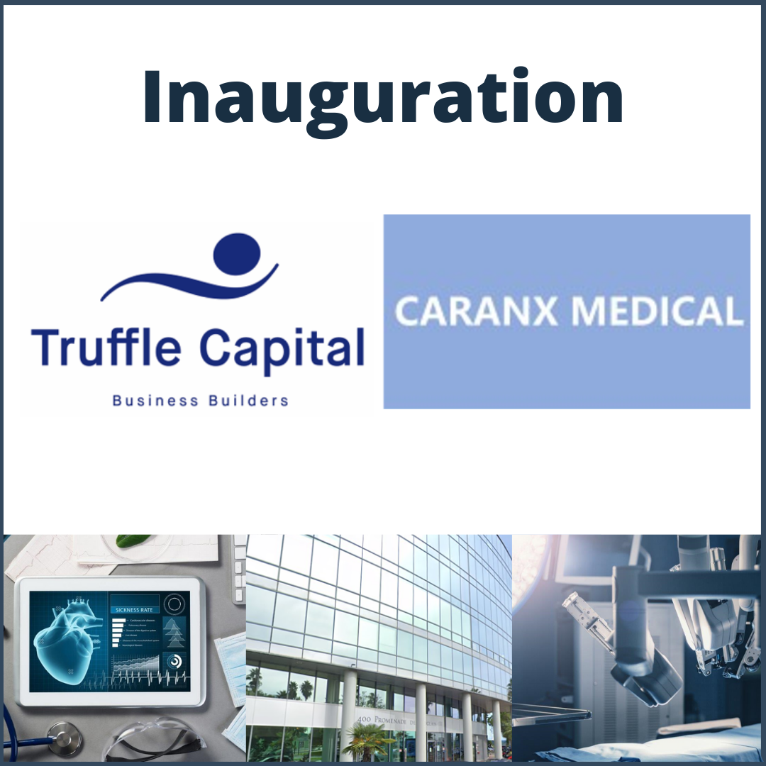 Inauguration de Truffle Capital Nice et de Caranx Medical