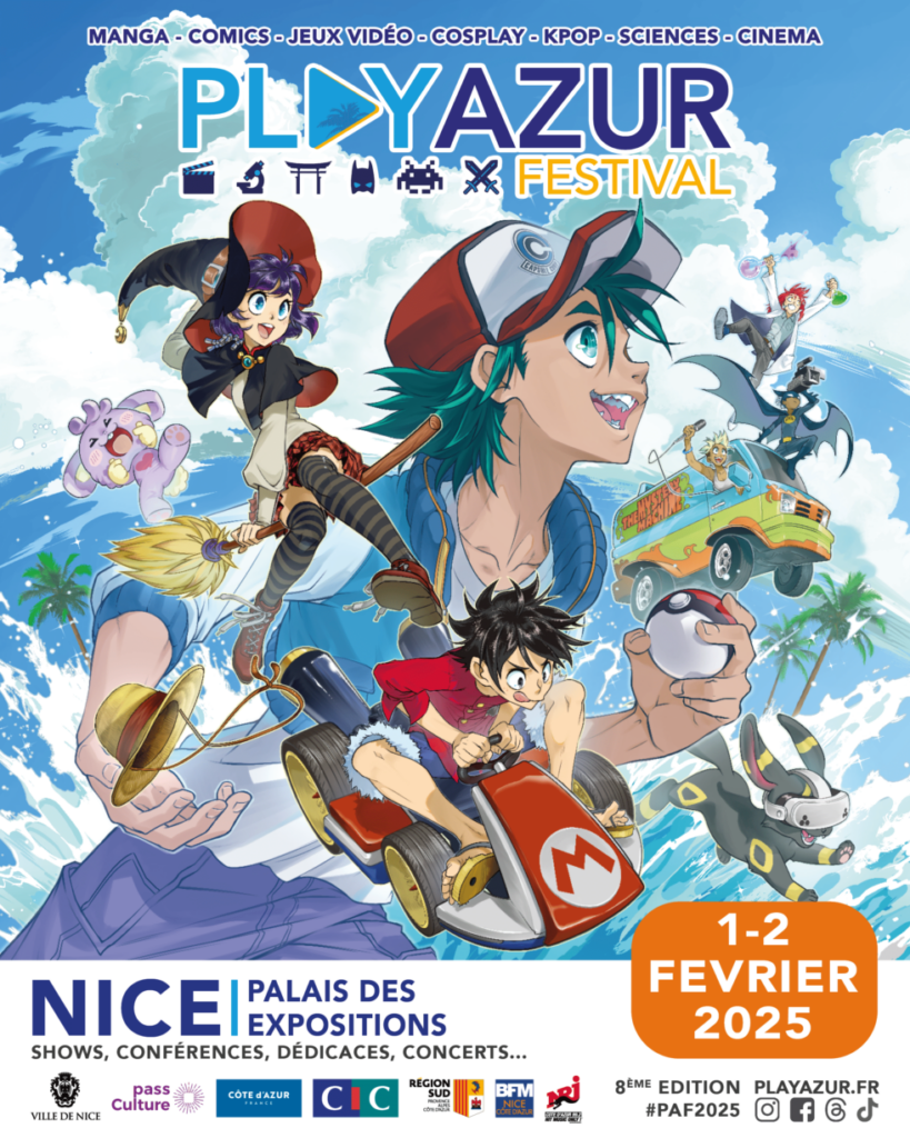 Play Azur festival 2025 Affiche