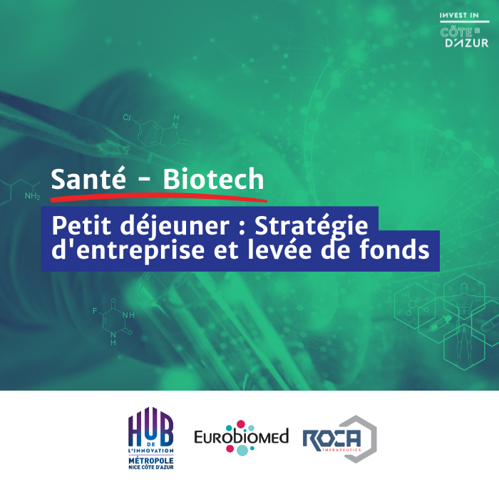 petit dejeuner hub nice eurobiomed roca therapeutics