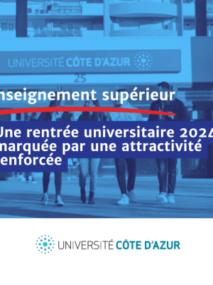 Rentrée 2024 universite cote d'azur