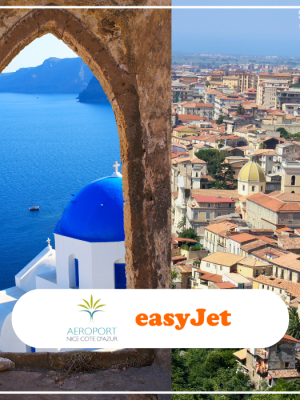 easyJet Nice Santorin Lamezia Terme