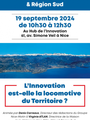 matinale economiqe innovation nice 19 septembre 2024